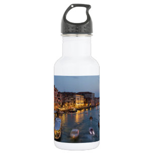 VENEDIG-KANAL EDELSTAHLFLASCHE