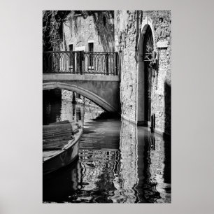 Venedig-Kanäle Poster