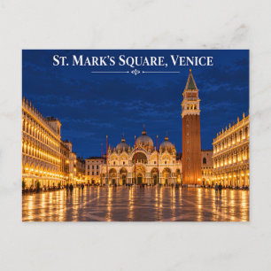 Venedig Kanäle Tagesansicht Postkarte
