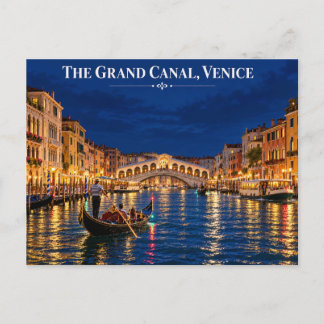 Venedig Kanäle Tagesansicht Postkarte