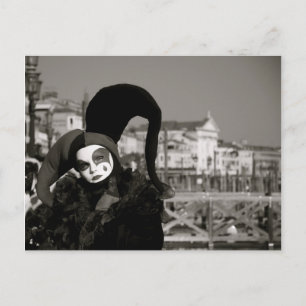 Venedig-Karneval VI Postkarte
