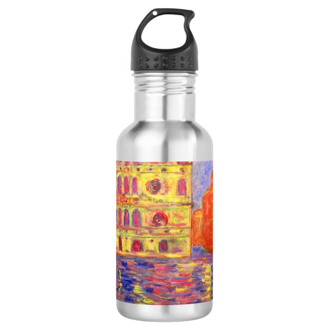 Venedig-Kunst Edelstahlflasche (Vorderseite)