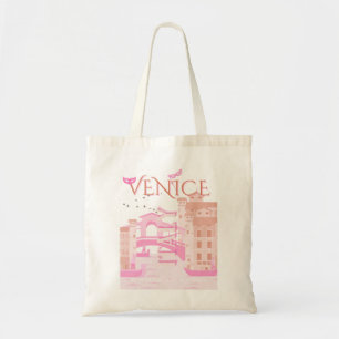 Venedig Kunst, Italien, Reisen Kunst, Pastell Tragetasche