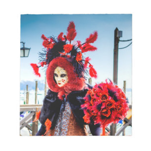 Venedig-Maske Editor Notizblock
