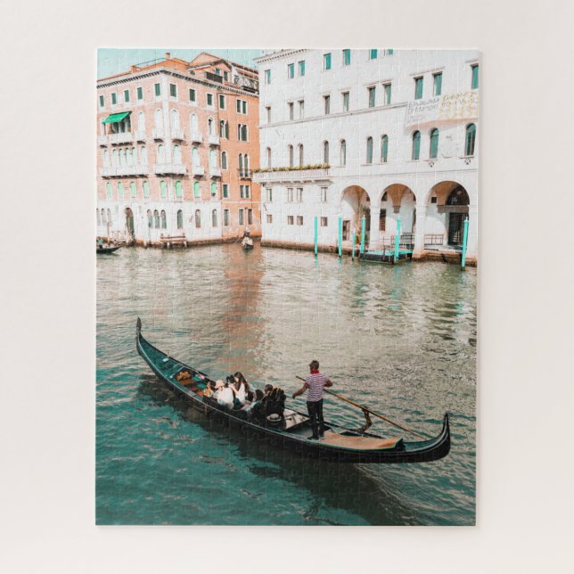 Venedig mit Gondel (Vertikal)