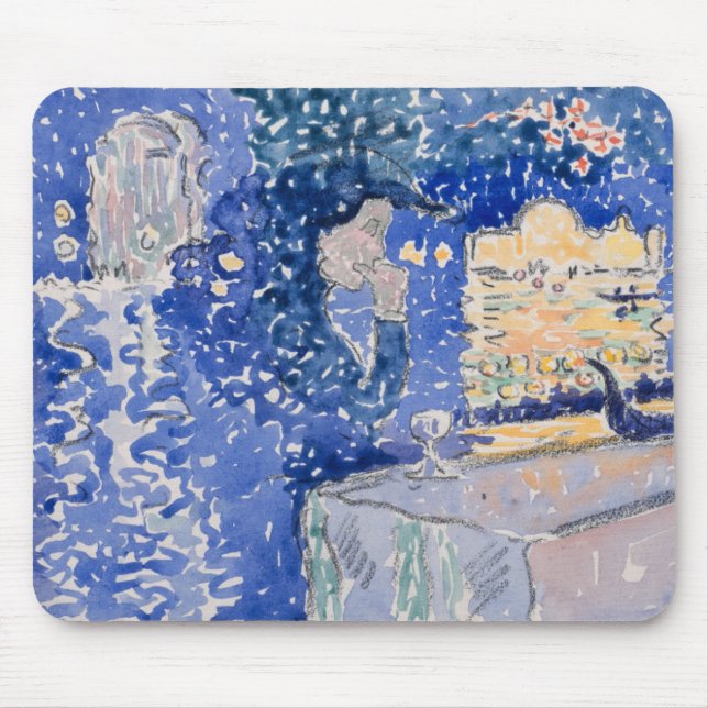Venedig-Nacht des Festivals des Redeemer Mousepad (Vorne)