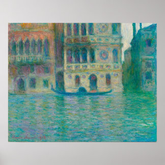 Venedig, Palazzo Dario (1908) von Claude Monet Poster