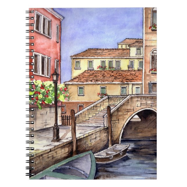 Venedig - Pen & Wash Notizblock (Vorderseite)