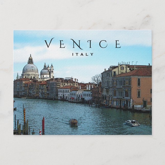 Venedig Postkarte (Vorderseite)