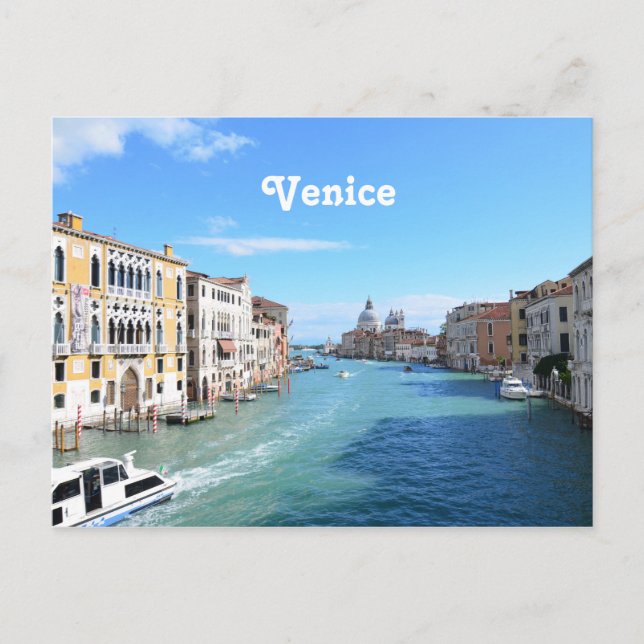 Venedig Postkarte (Vorderseite)