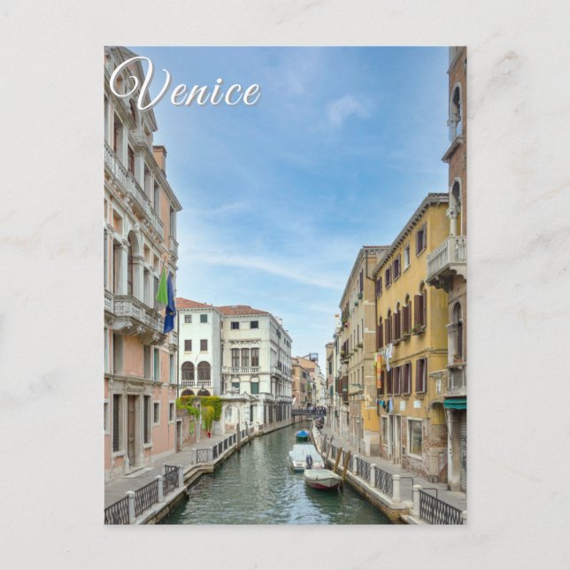 Venedig Postkarte (Vorderseite)