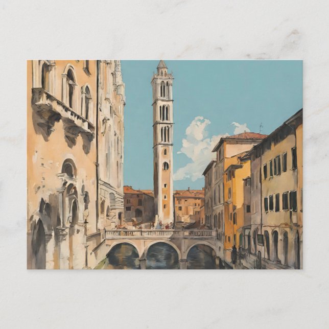 Venedig Postkarte (Venedig 2) (Vorderseite)