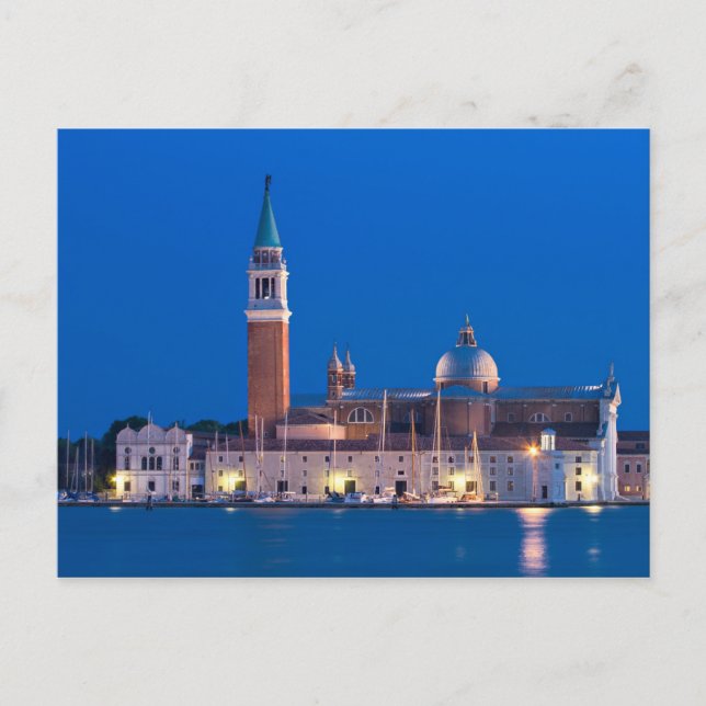 Venedig - San Giorgio Postkarte (Vorderseite)