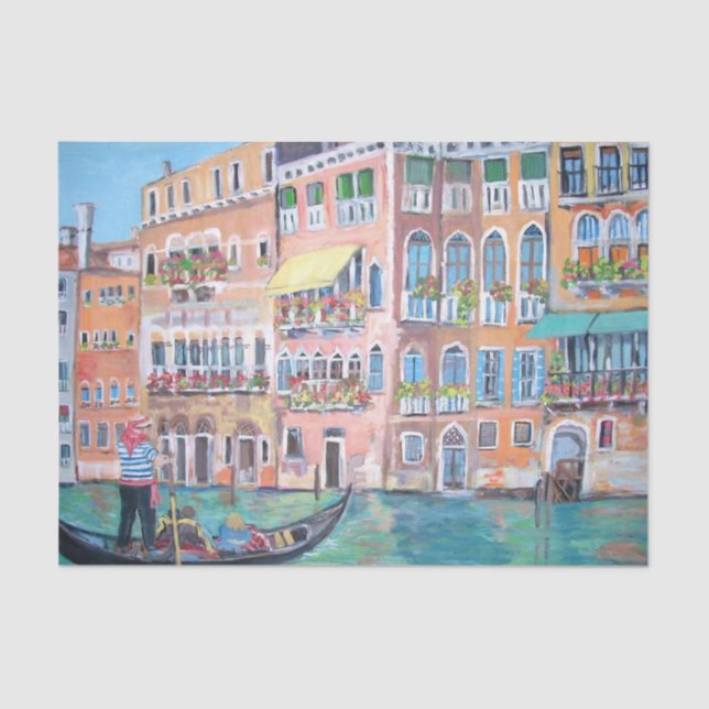 Venedig-Seidenpapier Seidenpapier (Vorderseite)