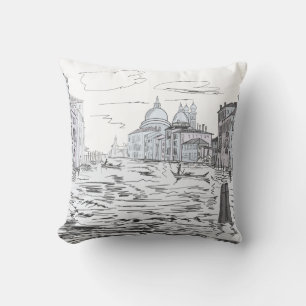 Venedig. Stadt am Wasser Kissen