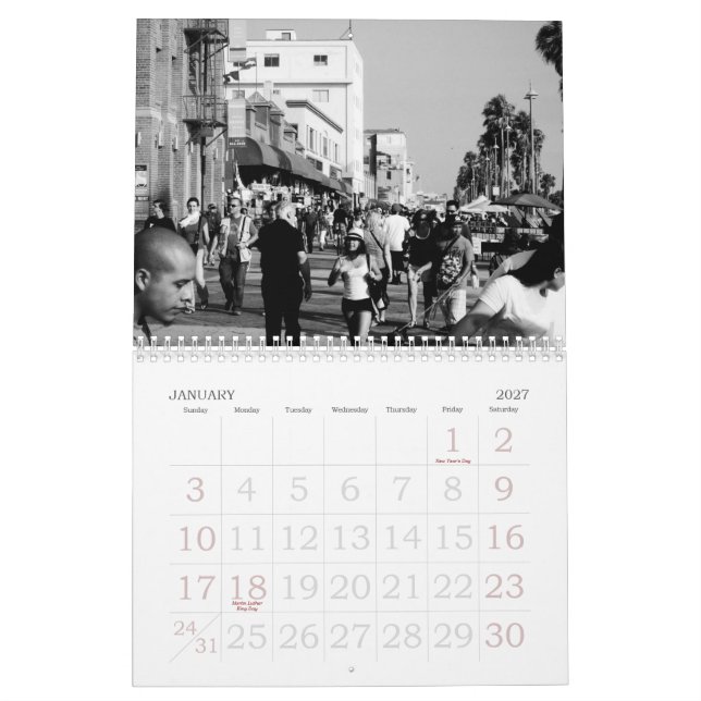 Venedig-Strand-Kalender 2010 Kalender (Jan 2027)