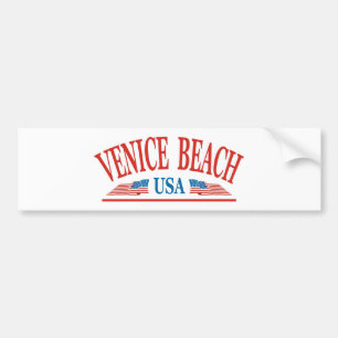 Venedig-Strand Kalifornien USA Autoaufkleber