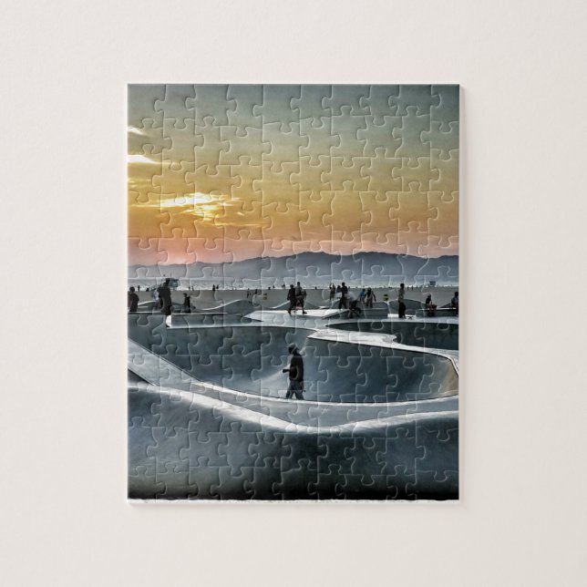 Venedig-Strand-Skateboard-Park (Vertikal)