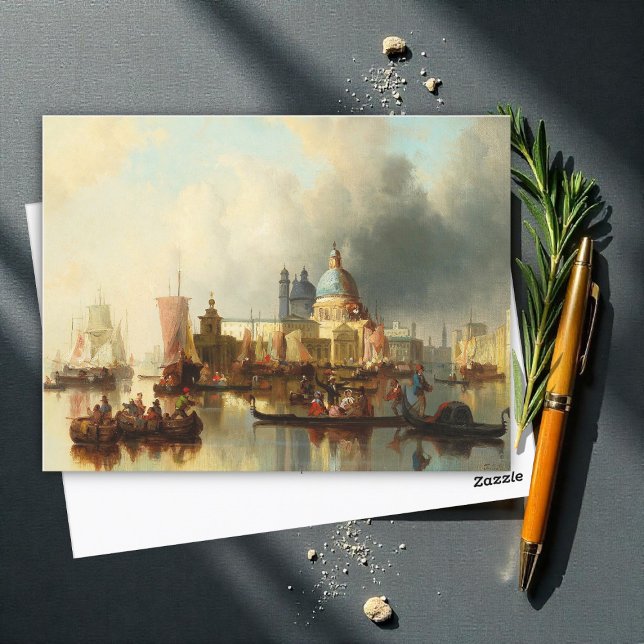 Venedig - Trubel Postkarte (Von Creator hochgeladen)