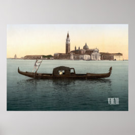Venedig um 1900 poster