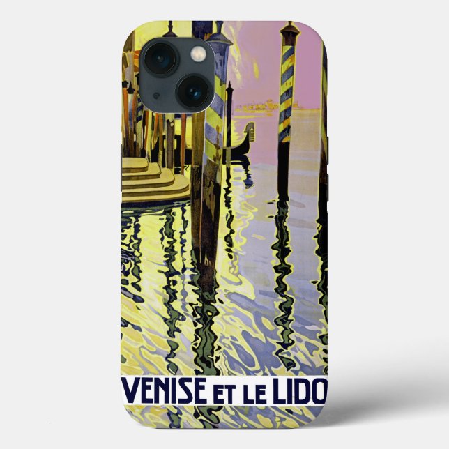 Venedig und Lido Case-Mate iPhone Hülle (Rückseite)