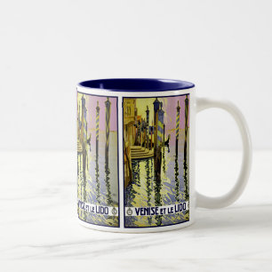 Venedig und Lido Zweifarbige Tasse