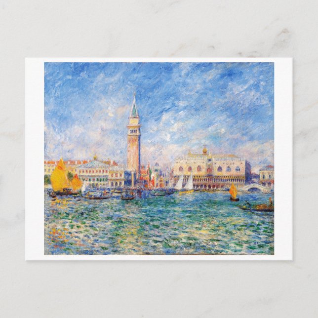 Venedig, Venedig, Renoir Postkarte (Vorderseite)
