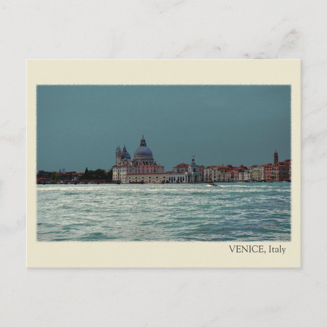 Venedig, Vintager Stil Postkarte (Vorderseite)