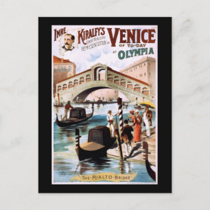 Venedig von heute in Olympia Postkarte