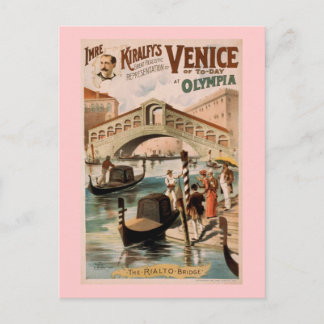 "Venedig von heute" Vintages Theater Postkarte