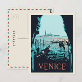 Venedig von Piazza San Marco Abbildung Italien Po Postkarte