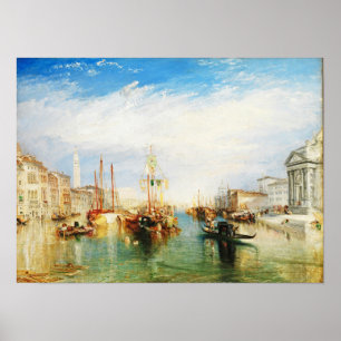 Venedig, Vorhalle der Madonna von J. M. W. Turner Poster