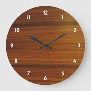 veneer dial große wanduhr