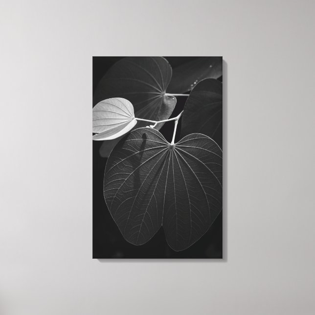 Venen eines Leaf Leinwanddruck (Vorderseite)
