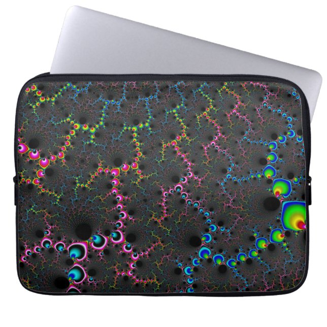 Venen - Fraktal Art Laptopschutzhülle (Vorderseite)
