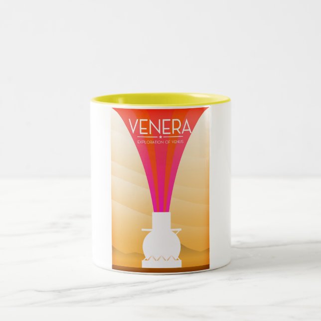 Venera Erkundung der Venus Zweifarbige Tasse (Mittel)