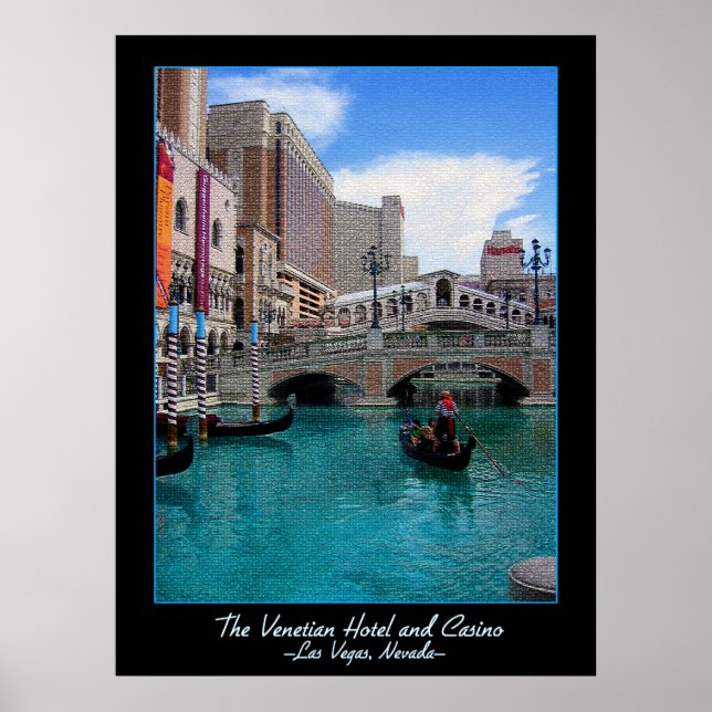 Venetian Gondolas Poster (Vorne)