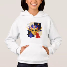 Venetian mask hoodie