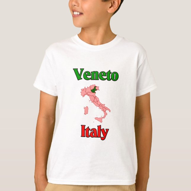 Venetien Italien T-Shirt (Vorderseite)