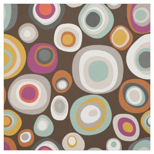 veneto Boho-Ort Schokolade Stoff (Muster)