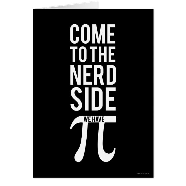 Venez au côté nerd (Devant)