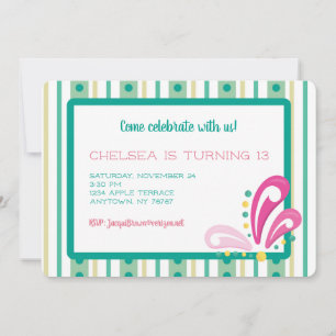 Venez célébrer avec nous Invitation personnalisabl