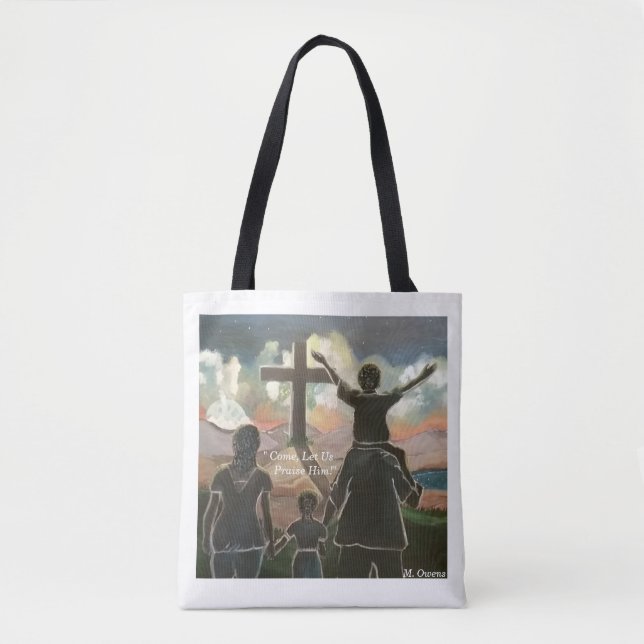 "Venez, Louons-Le !" Sac fourre-tout (Devant)