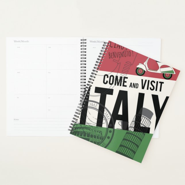 Venez visiter l'Italie (Devant avec enveloppe)