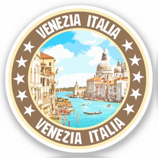 Venezia Aufkleber (Vorderseite)