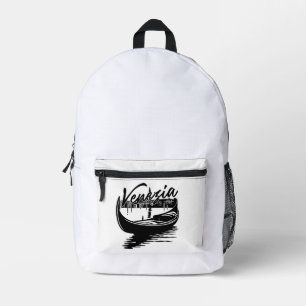 VENEZIA BEDRUCKTER RUCKSACK
