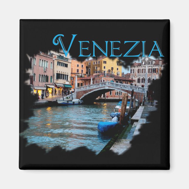 Venezia, Italien: Entlang des Kanals Magnet (Vorne)