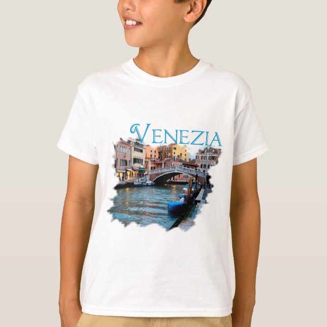 Venezia, Italien: Entlang des Kanals T-Shirt (Vorderseite)