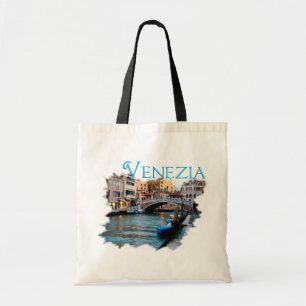 Venezia, Italien: Entlang des Kanals Tragetasche