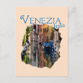 Venezia, Italien: Farbkanal Postkarte
